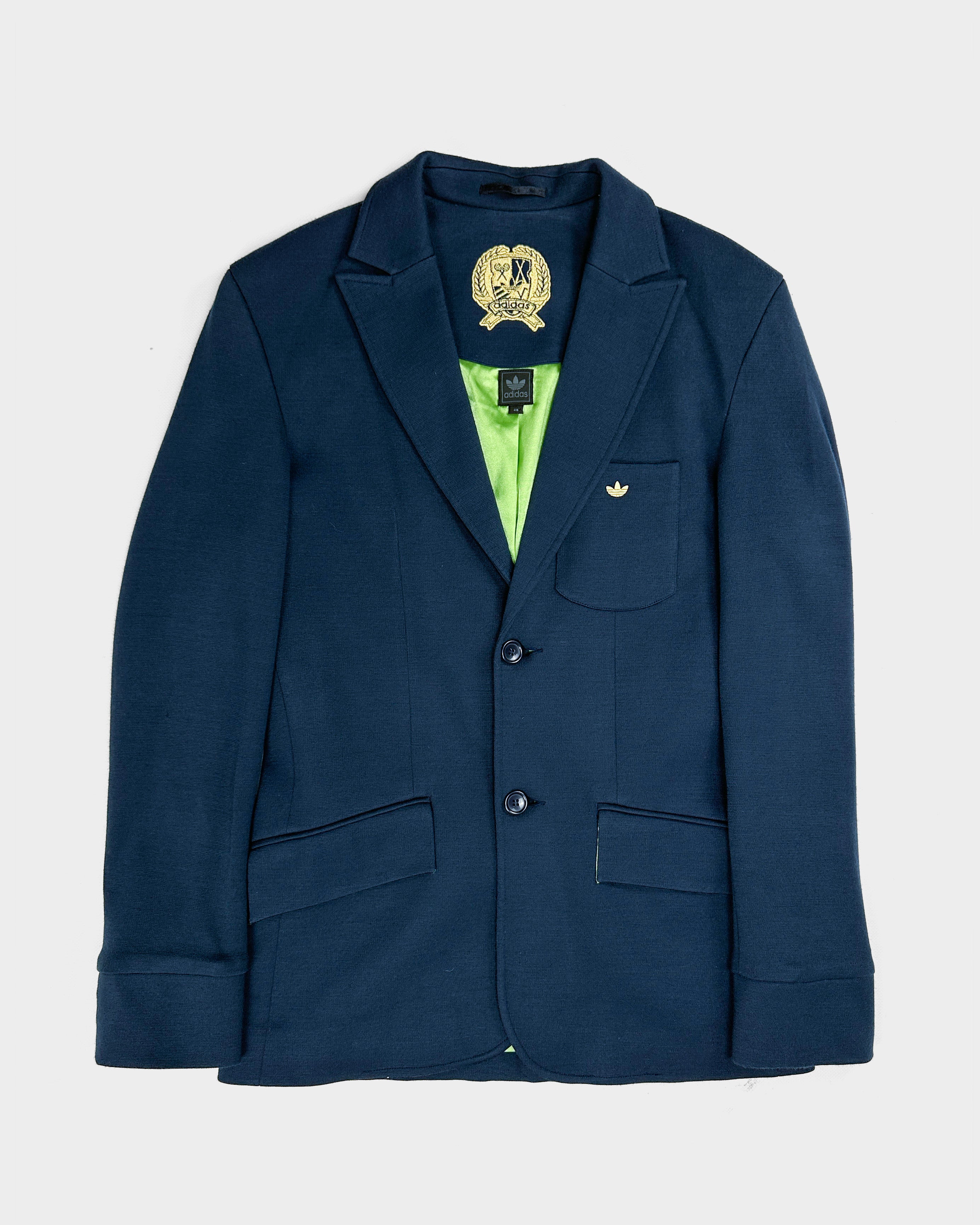 Adidas Tennis Navy Blue Blazer 2000's – Vintage TTS