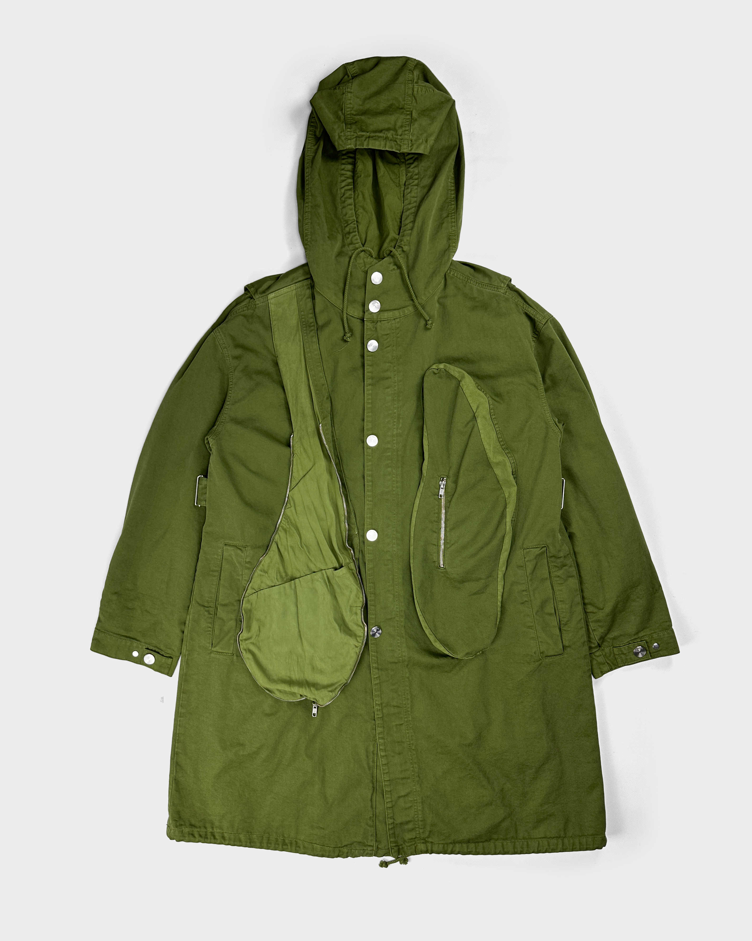 Namacheko Green Syrus Parka A/W 2022 – Vintage TTS Namacheko Green Syrus Parka A/W 2022 – Vintage TTS