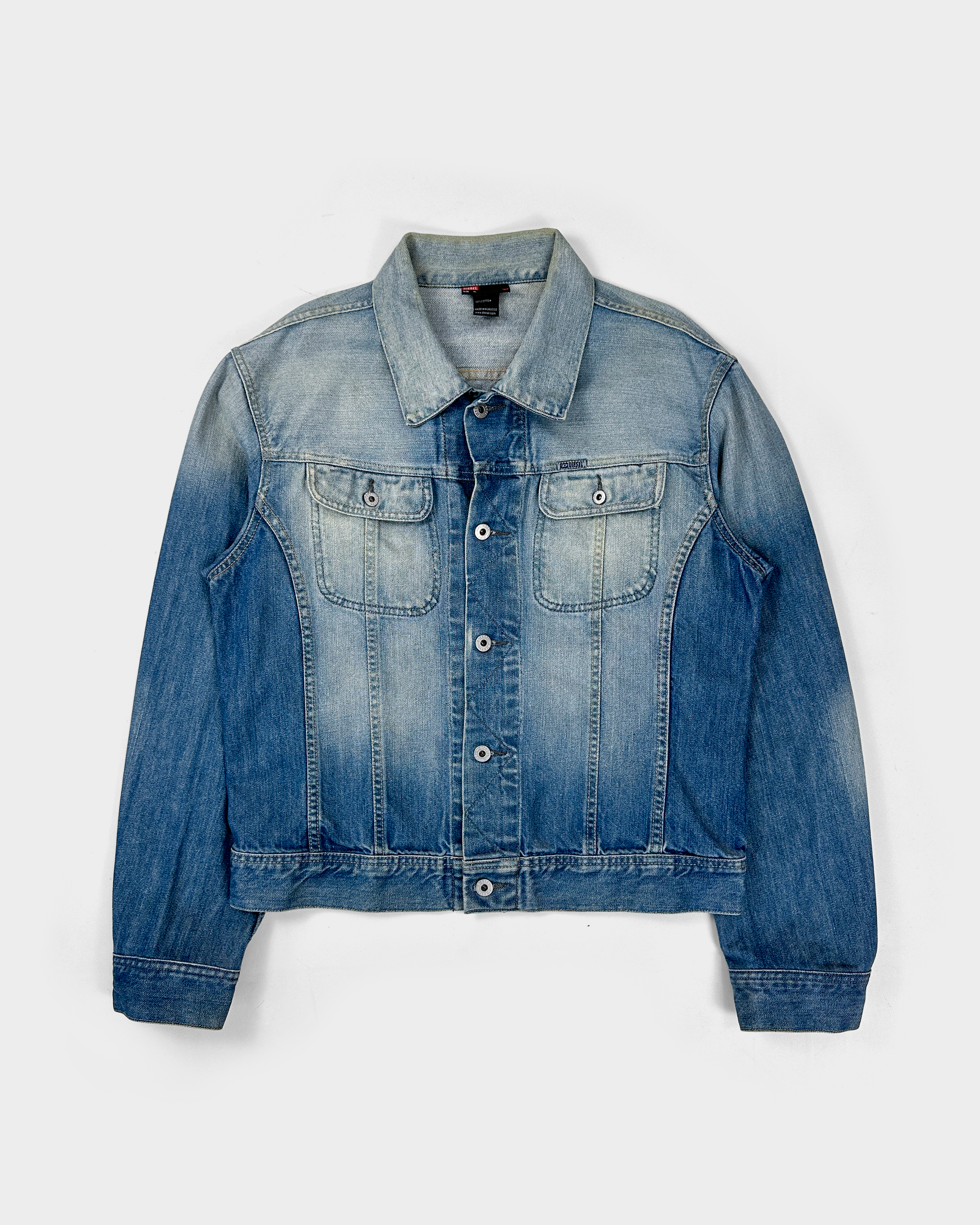 Diesel Trucker Washed Denim Jacket 2000's – Vintage TTS