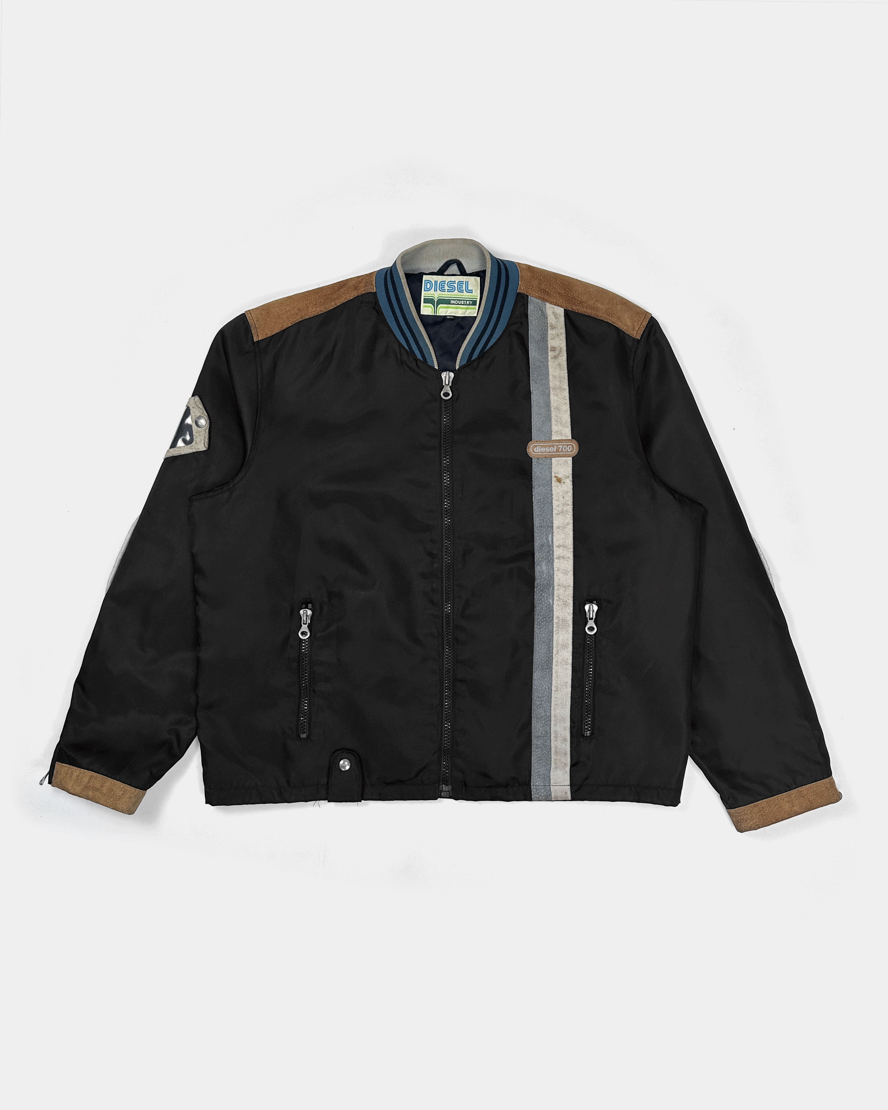 Diesel Industry 700 Racing Black Jacket 1990's – Vintage TTS Diesel Industry 700 Racing Black Jacket 1990's – Vintage TTS