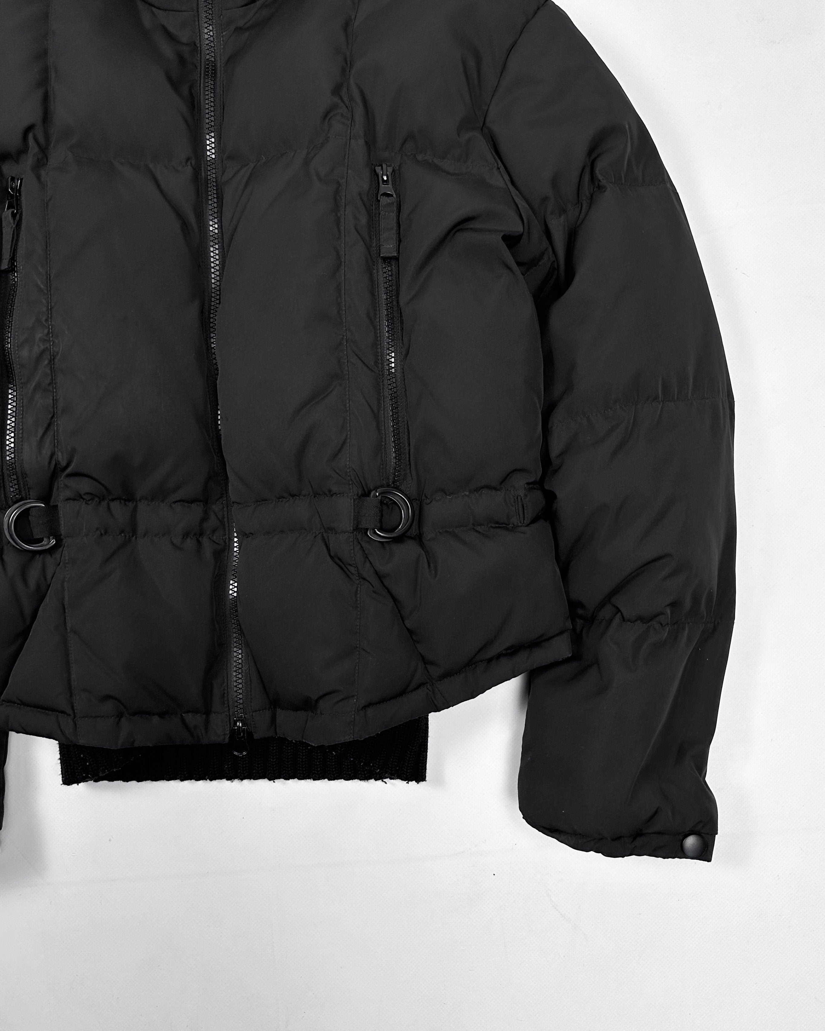 Vintage Armani Jeans Zip Up Puffer Jacket Size XL