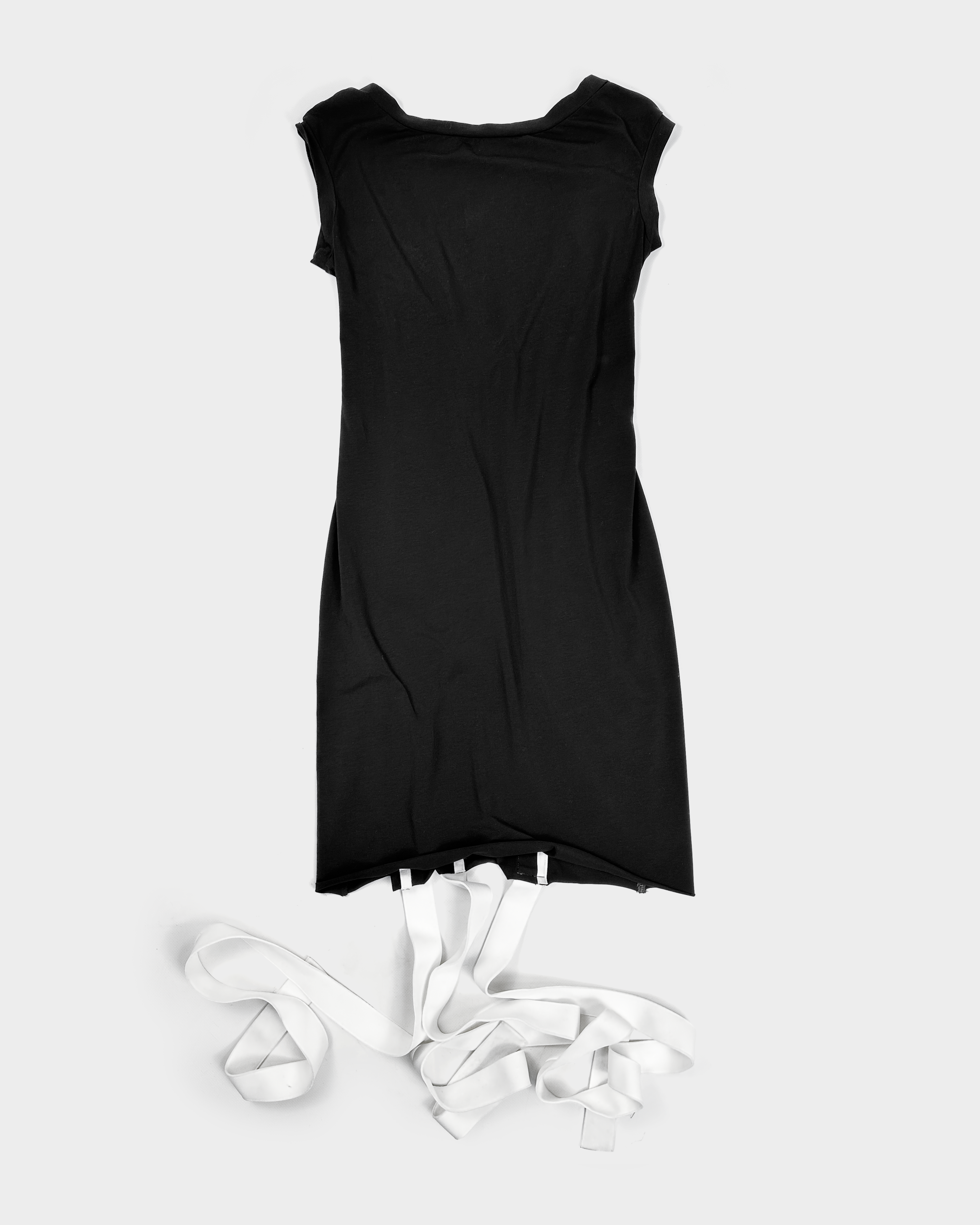 Yohji Yamamoto X Adidas (Y-3) Black V-Back Dress – Vintage TTS