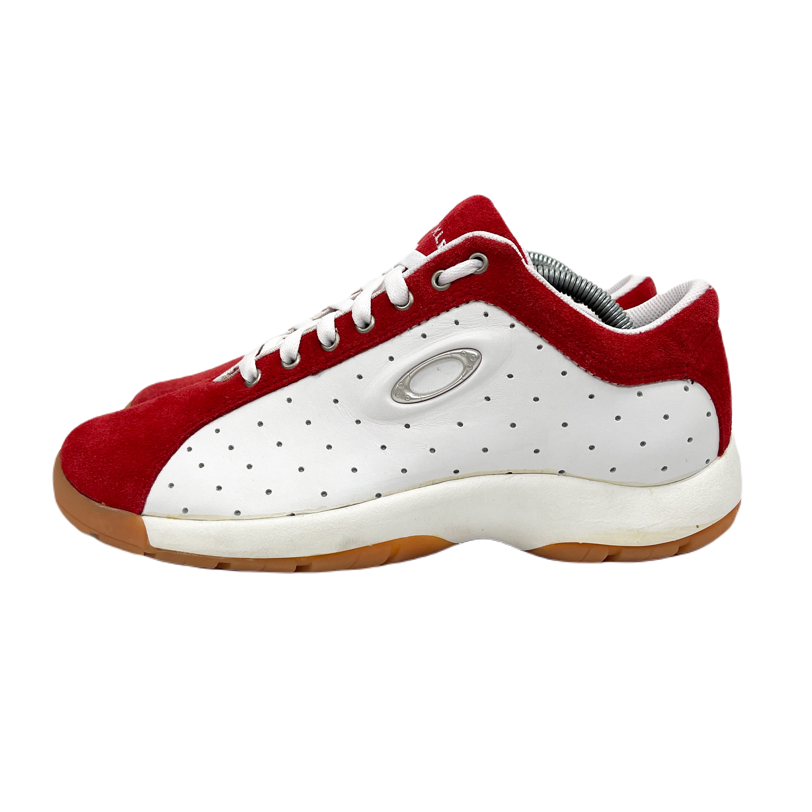 Oakley Factory Pillow Red Suede Sneakers 2000's – Vintage TTS