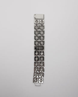 Calvin Klein Swiss Made Squares Metallic Watch 2000's