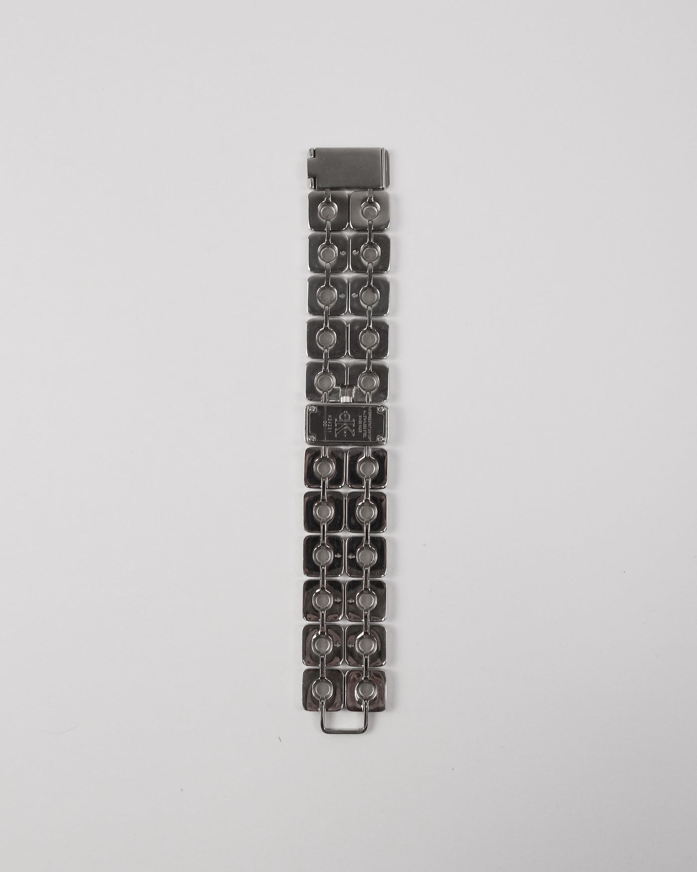 Calvin Klein Swiss Made Squares Metallic Watch 2000's