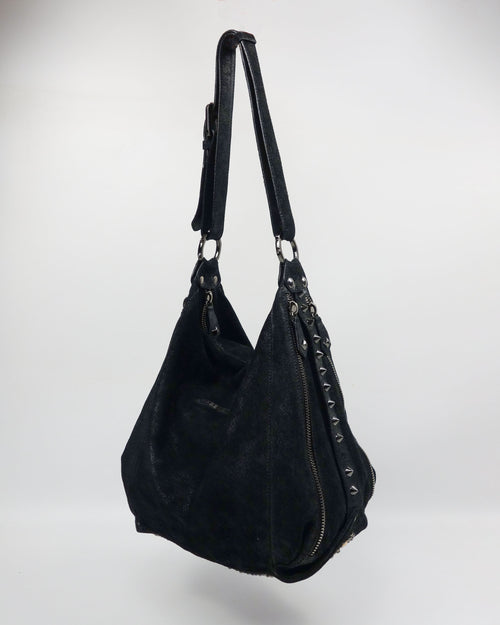 Pierre Balmain by Cristophe Decarnin Suede Hobo Bag FW 2008
