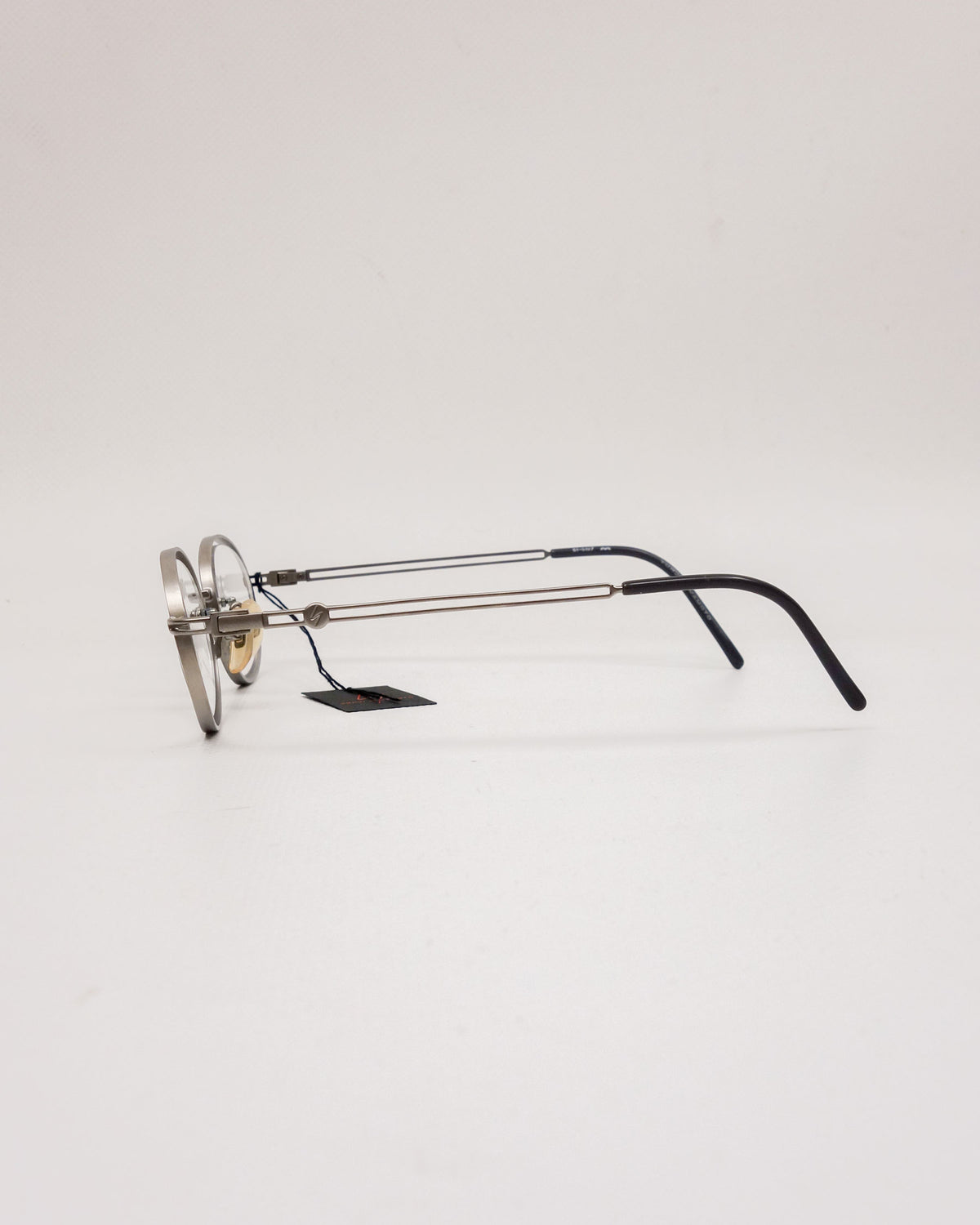 Yohji Yamamoto Silver Oval Frame Glasses 1990's