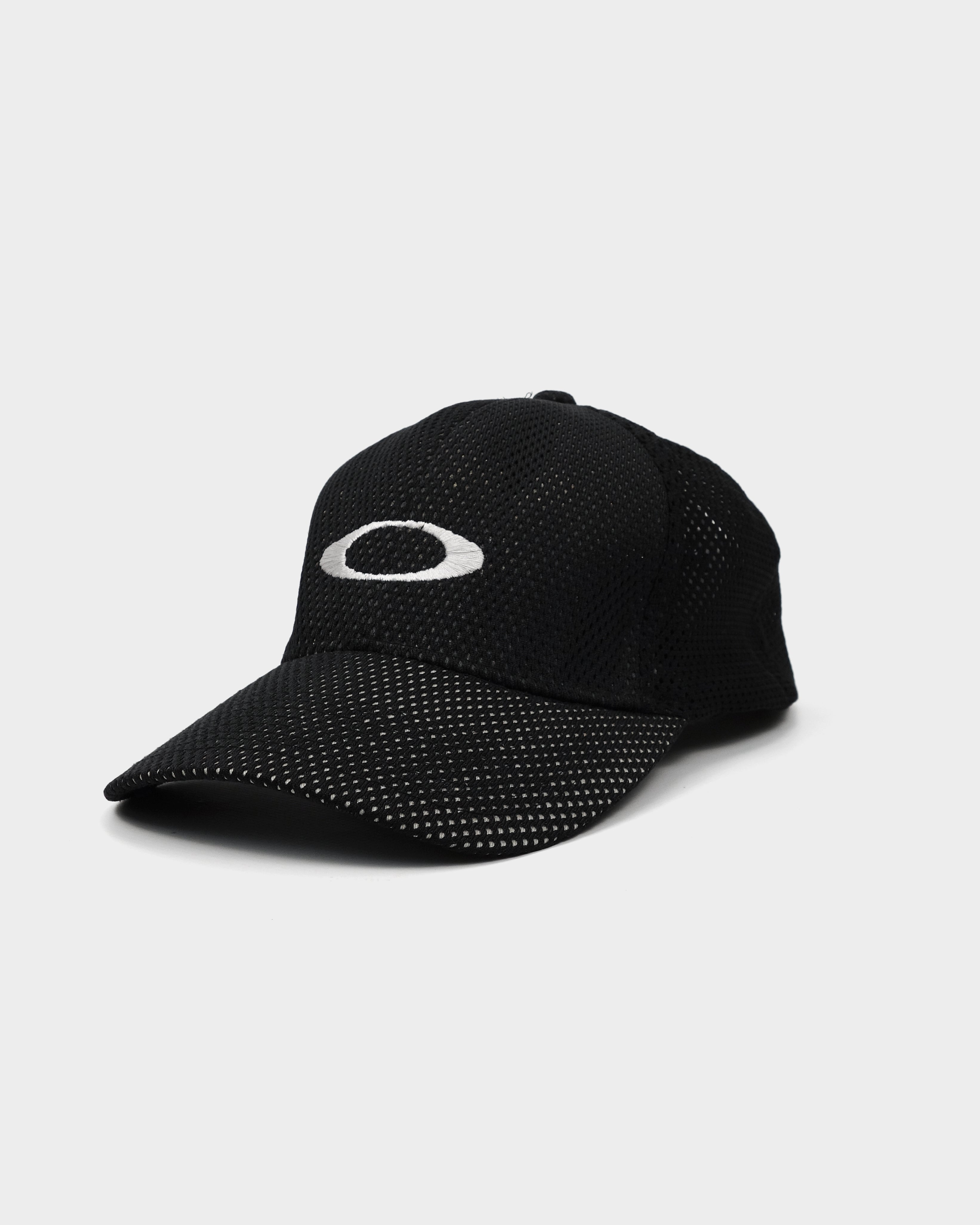 Oakley Software Black Web Cap 1990's – Vintage TTS