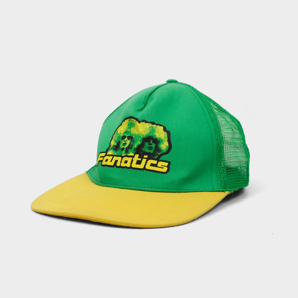 Fanatics Yellow and Green Printed Trucker Cap 1997