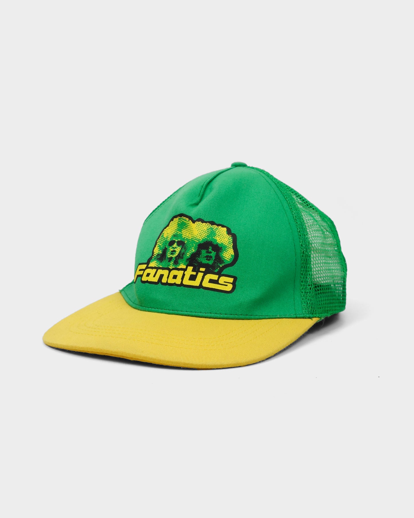 Fanatics Yellow and Green Printed Trucker Cap 1997