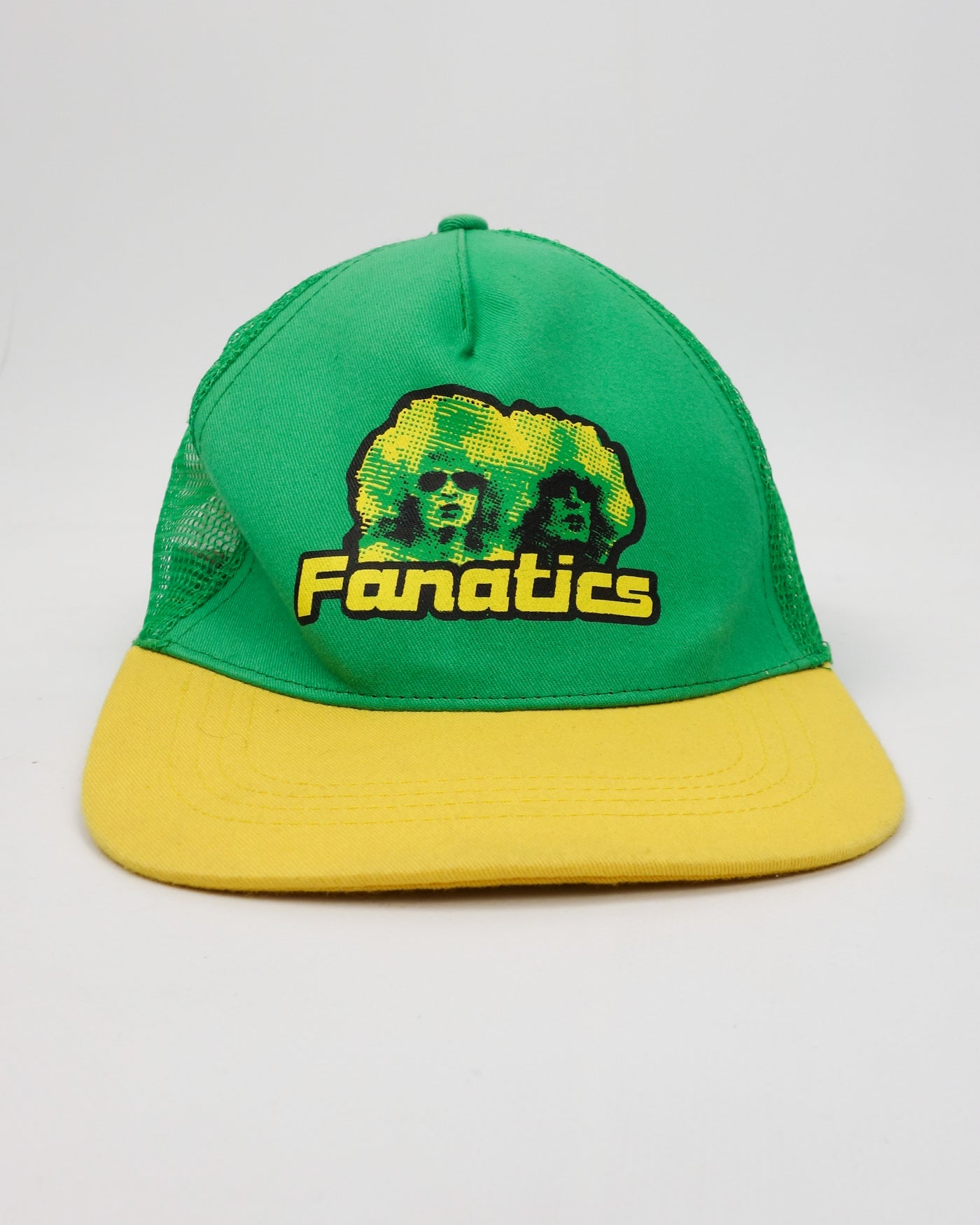 Fanatics Yellow and Green Printed Trucker Cap 1997