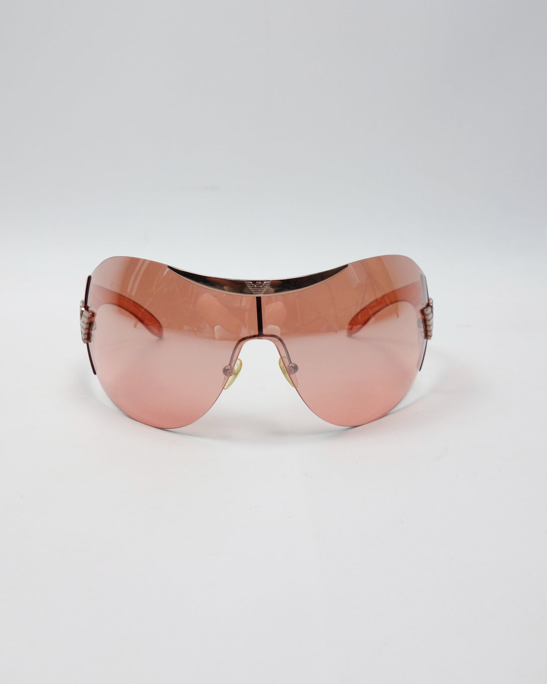 Armani Full Mask Copper Sunglasses 2000's