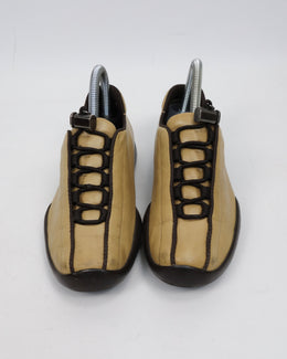 Prada Nappa Sport Beige Leather Sneakers 2000's