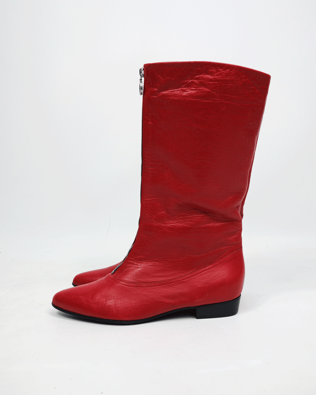 Marc jacobs red sales boots