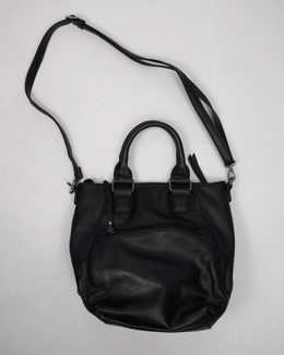 Diesel 3-D Pocket Black Utility Bag 2000's