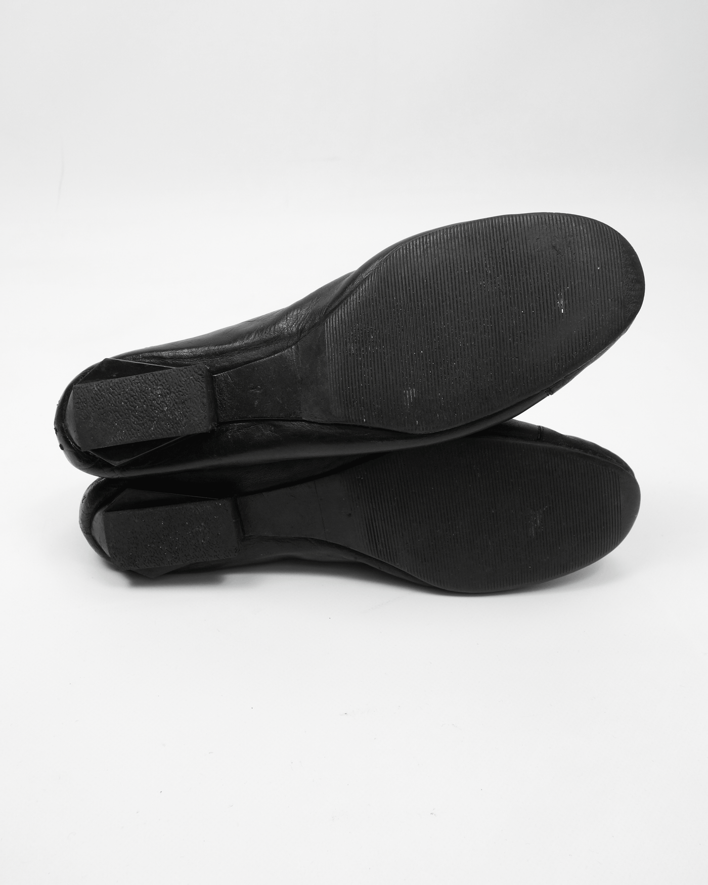 Yohji Yamamoto Y-3 Black Leather Shoes 2000's