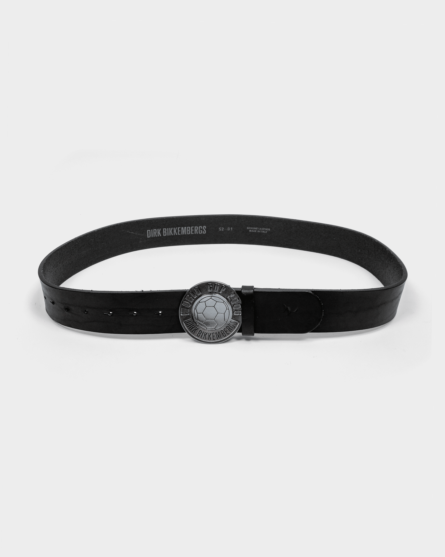 Dirk Bikkembergs "World Cup" Leather Belt 2006