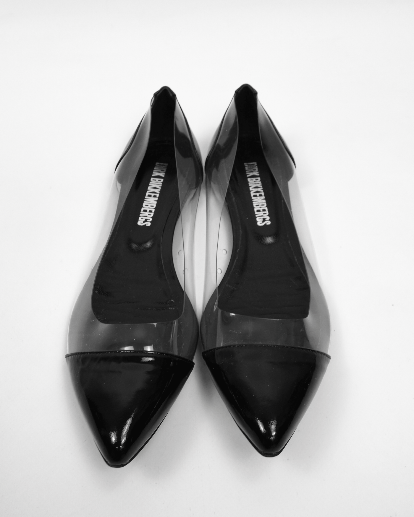 Dirk Bikkembergs Translucid Flat Shoes 2000's