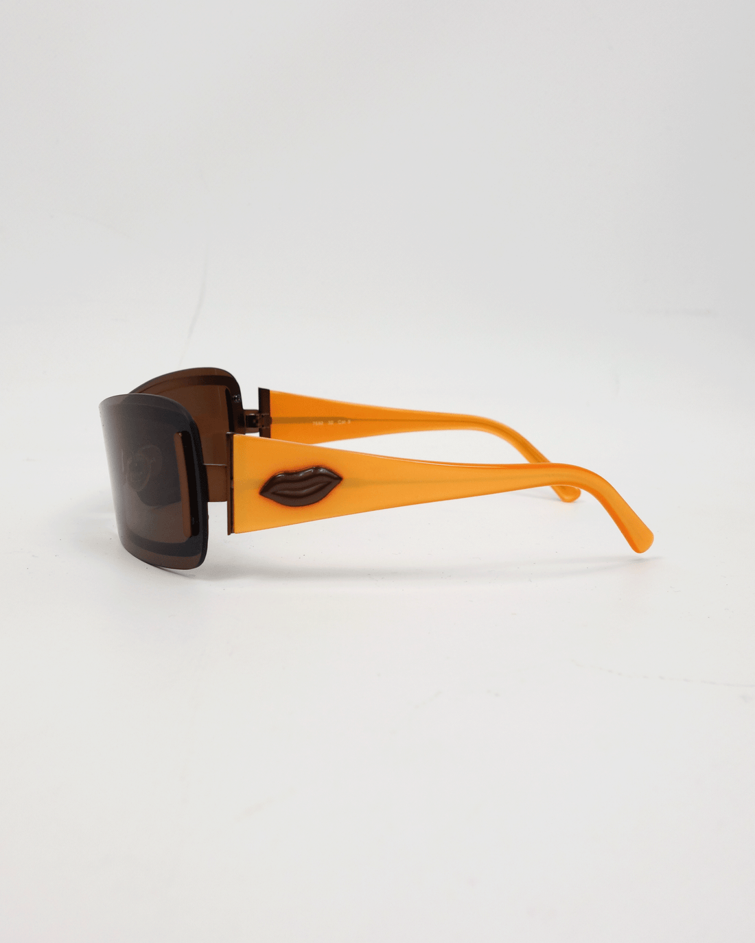 Sonia Rykiel Orange Mask Sunglasses 2000's