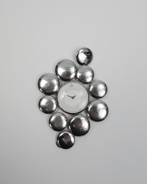 Calvin Klein Swiss Made Metallic Watch 2000's