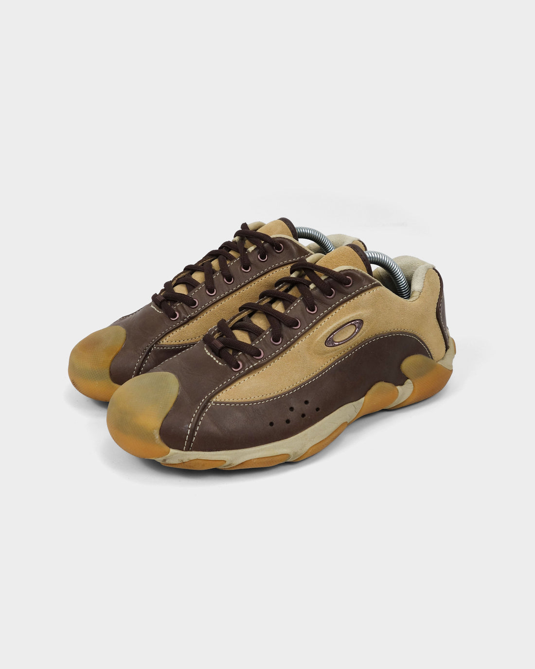 Oakley Twitch Brown Suede Sneakers 2000's