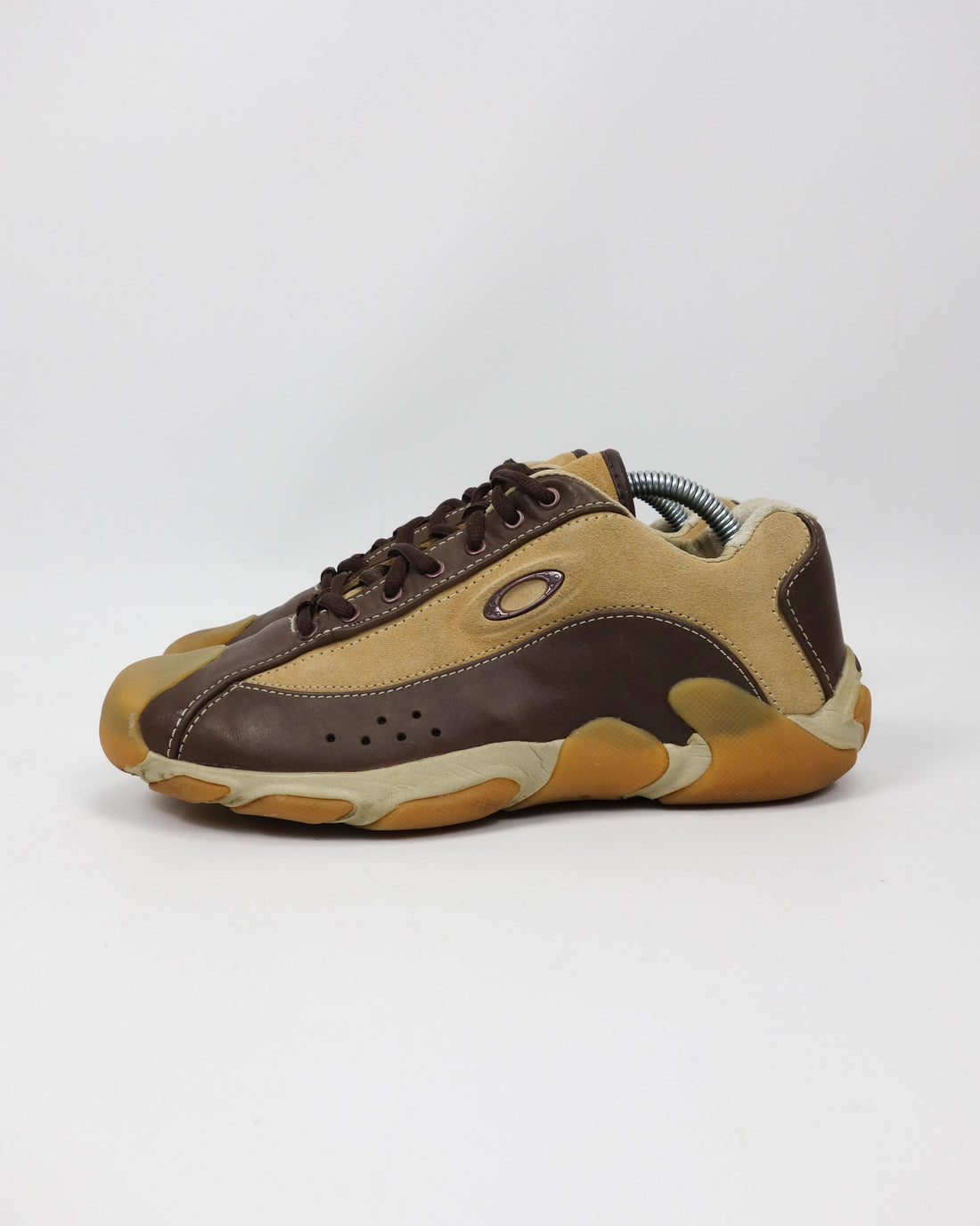 Oakley Twitch Brown Suede Sneakers 2000's
