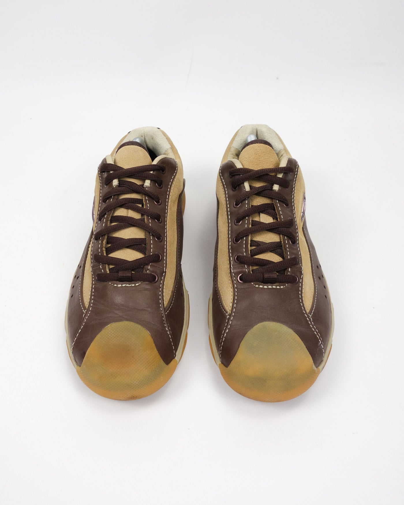 Oakley Twitch Brown Suede Sneakers 2000's