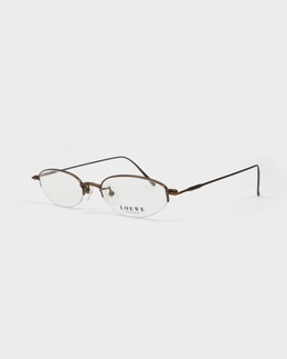 Loewe Copper Slim Frame Glasses 2000's
