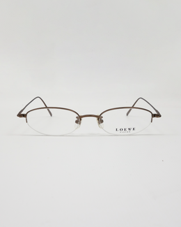 Loewe Copper Slim Frame Glasses 2000's