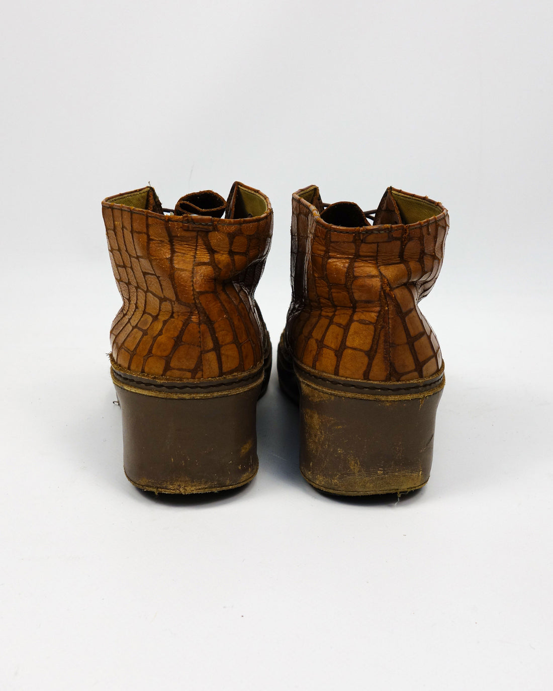 Mihara Yasuhiro Textured Leather Shoes 1990's
