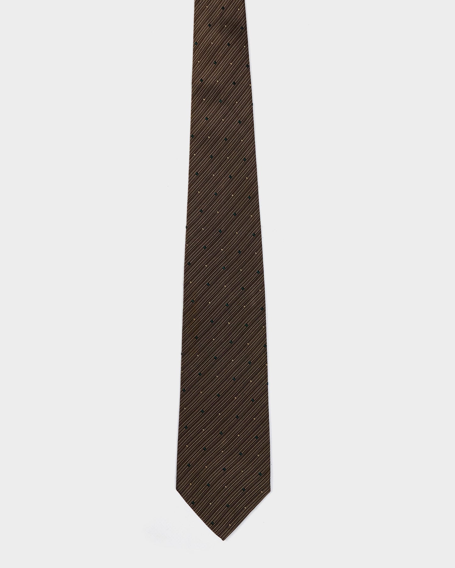 Comme des Garçons Homme 2-Tone Dots Tie 1990's