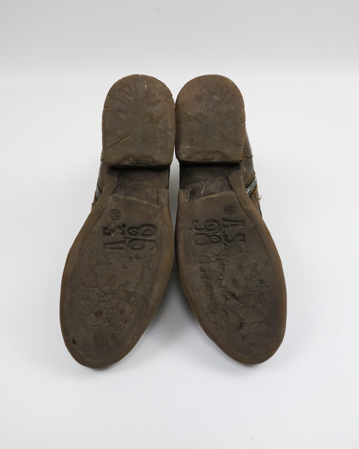 A.S.98 2-Layer Leather Boots 2000's