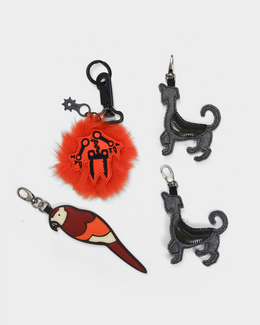 Kenzo 4-Piece Charms Set 2000's