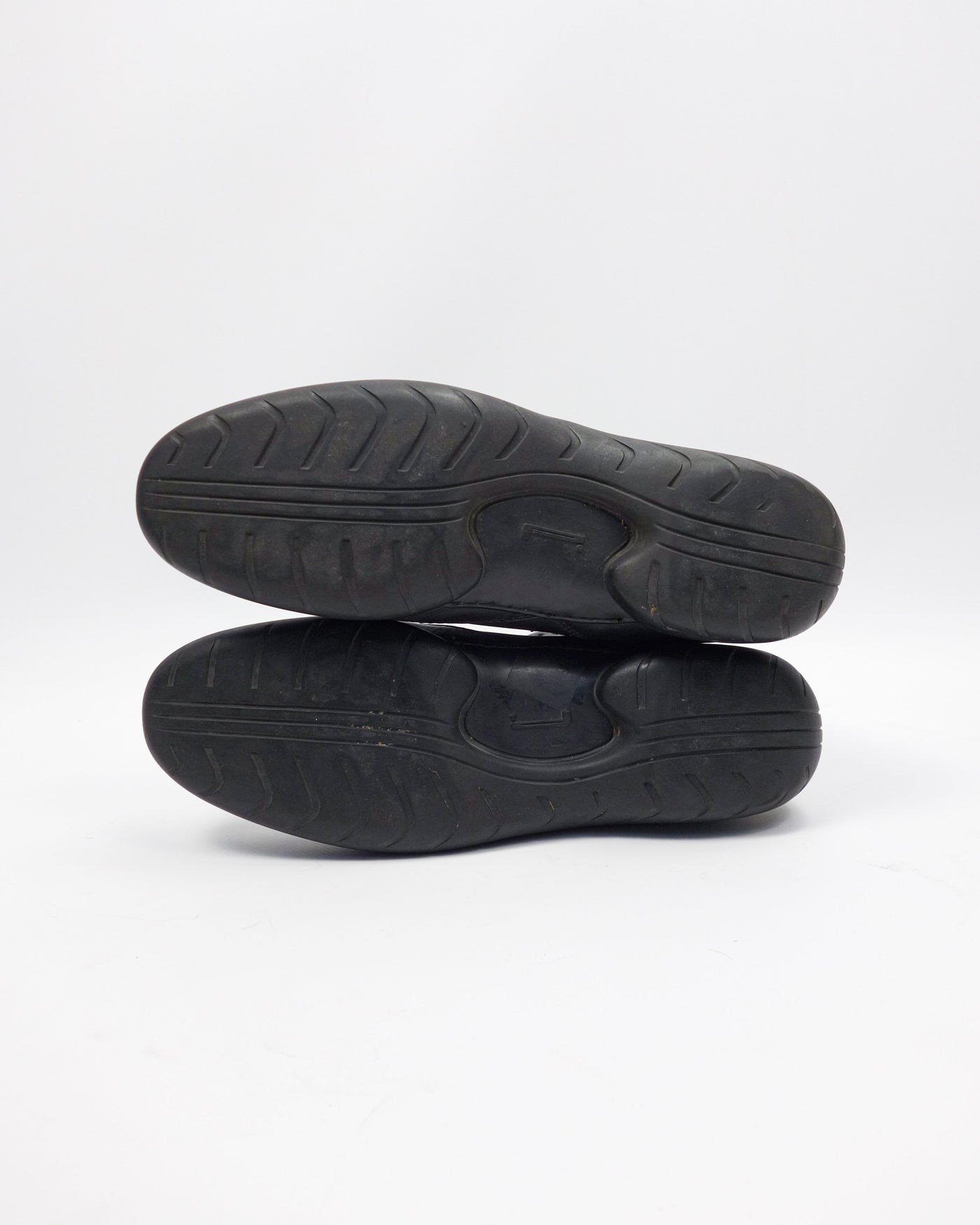 Pirelli Black Motorbike Style Leather Boots 2000's