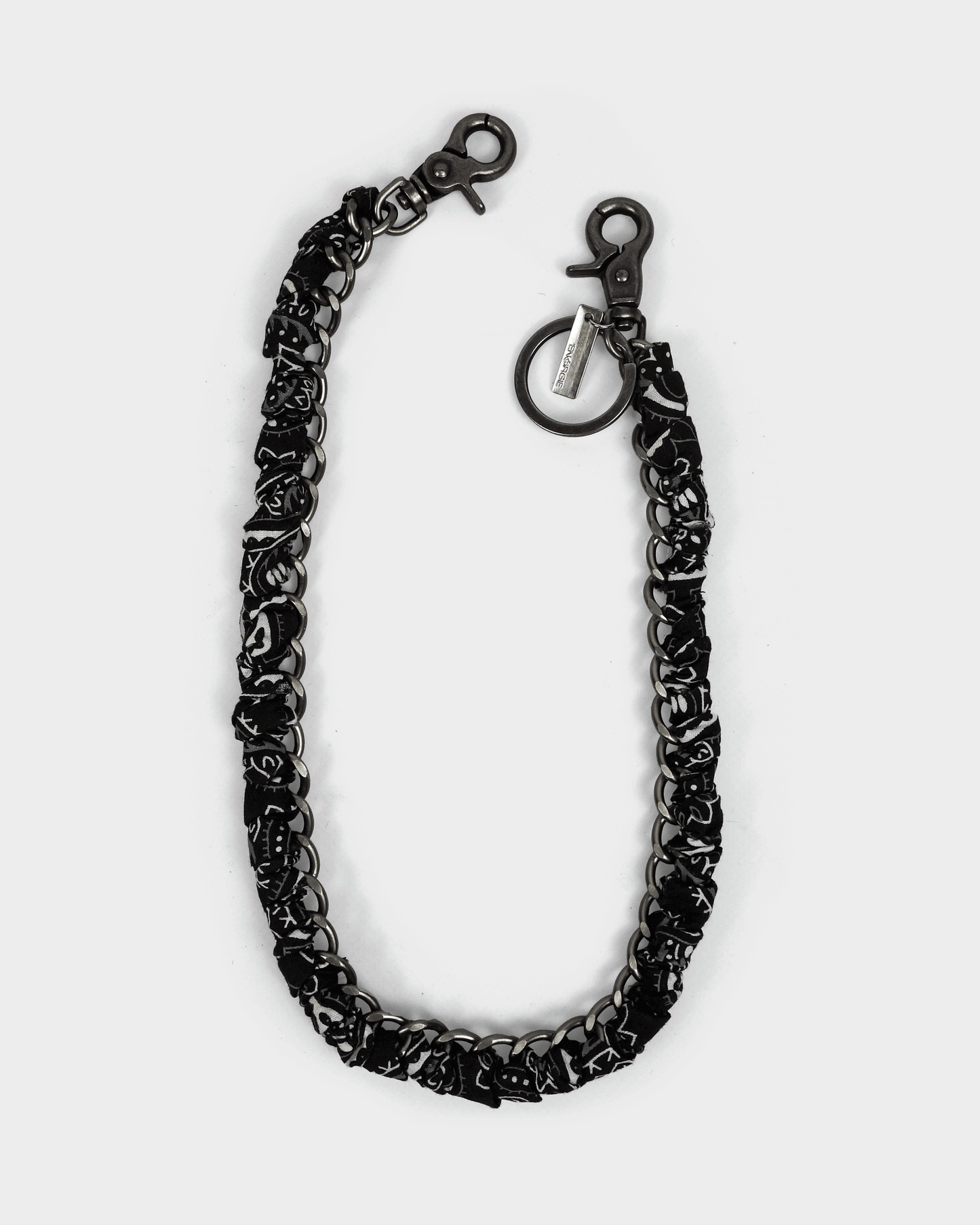 Energie Silver + Bandana Wallet Chain 2000's