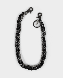 Energie Silver + Bandana Wallet Chain 2000's