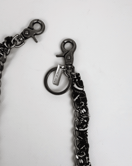 Energie Silver + Bandana Wallet Chain 2000's