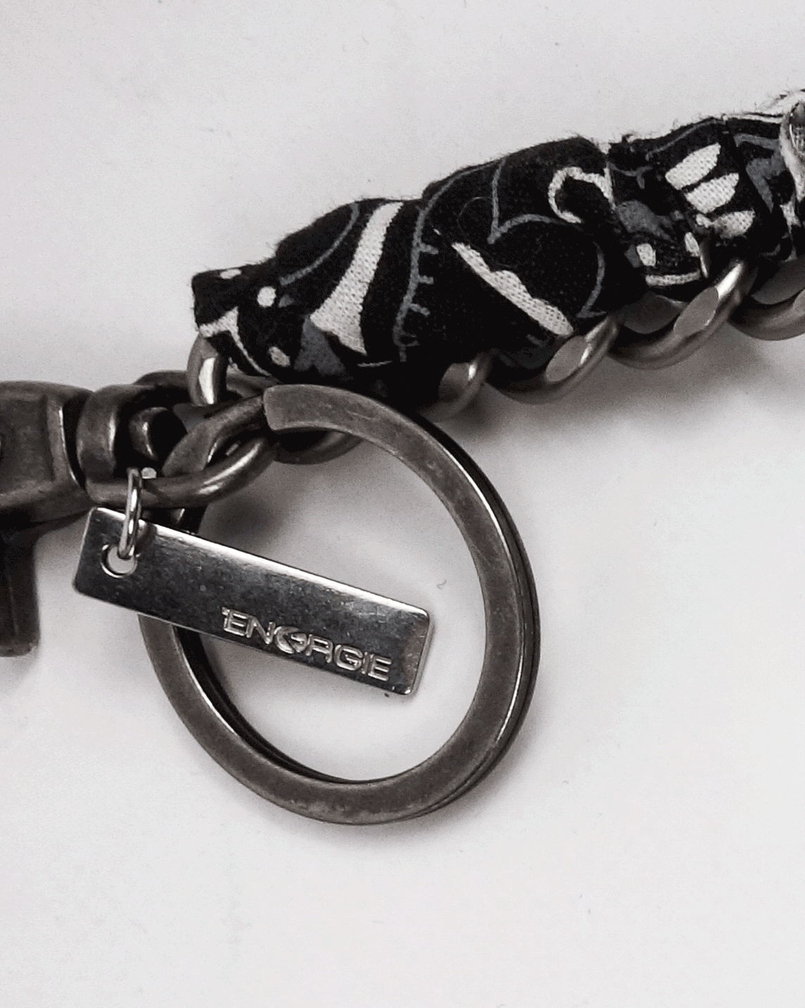 Energie Silver + Bandana Wallet Chain 2000's