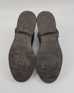 Dirk Bikkembergs Black Leather Boots 1990's