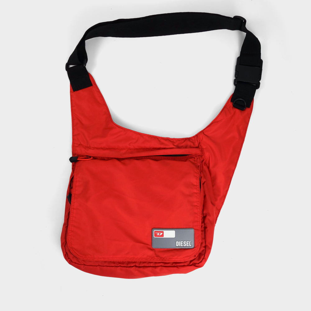 Diesel Utility Red Cross Bag 2000's