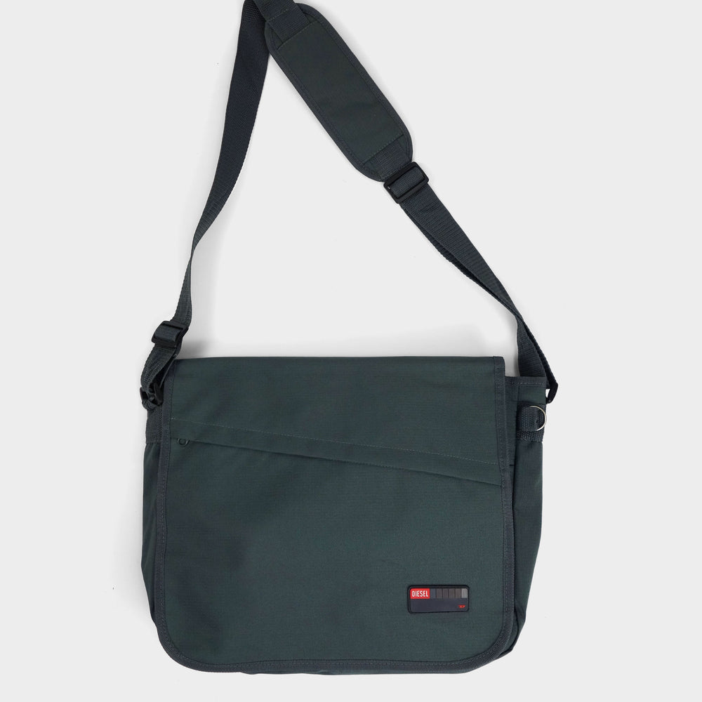 Diesel Retro Logo Grey Sling Bag 2000's