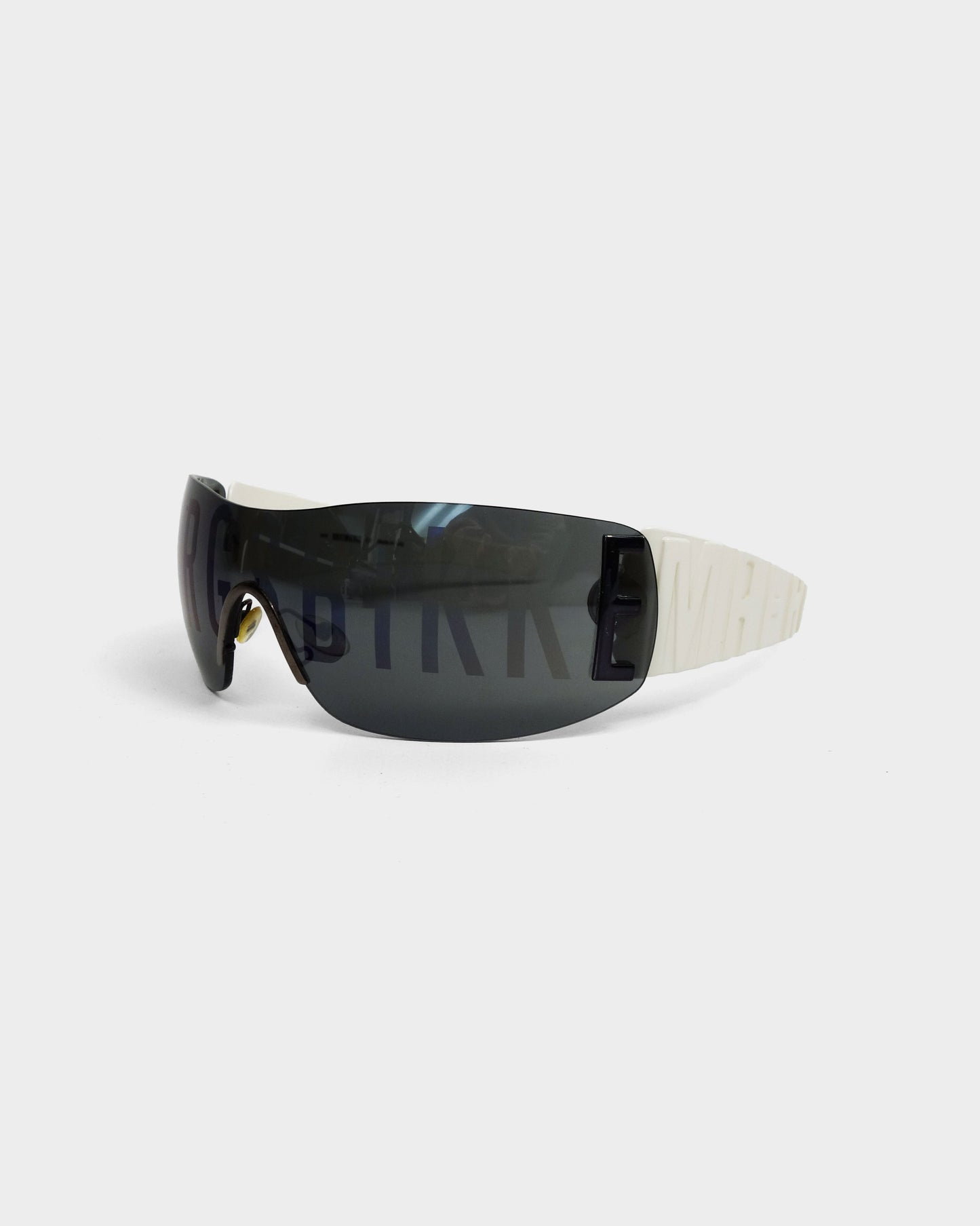 Dirk Bikkembergs Full Logo Mask Sunglasses 2009