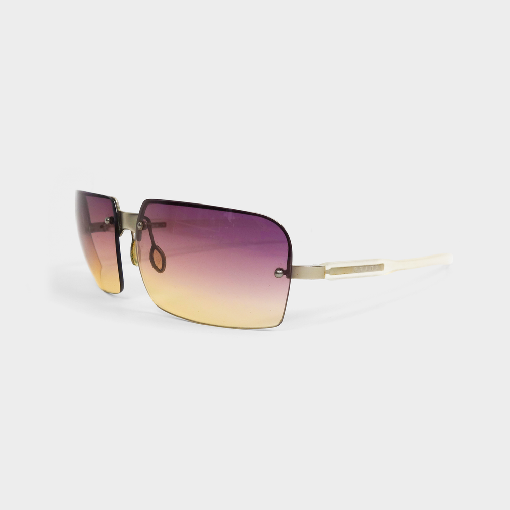 Prada Translucid Faded Cristal Sunglasses 2000's