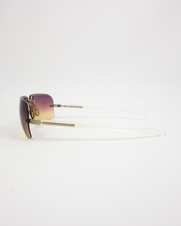 Prada Translucid Faded Cristal Sunglasses 2000's