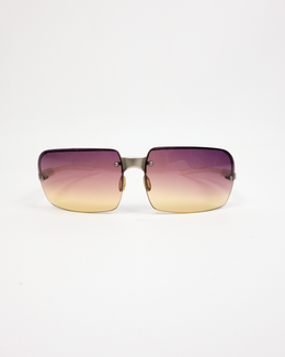 Prada Translucid Faded Cristal Sunglasses 2000's
