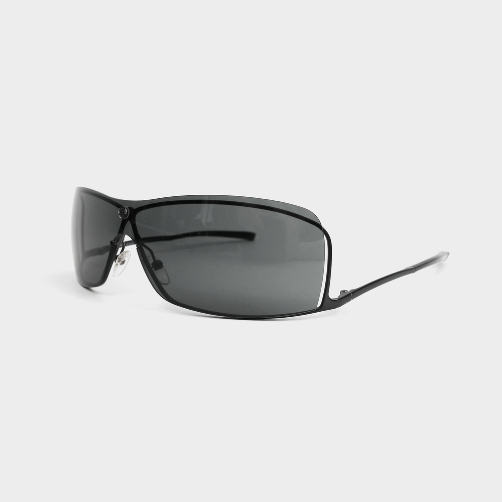 Gucci Black Aluminium Sunglasses 2000's