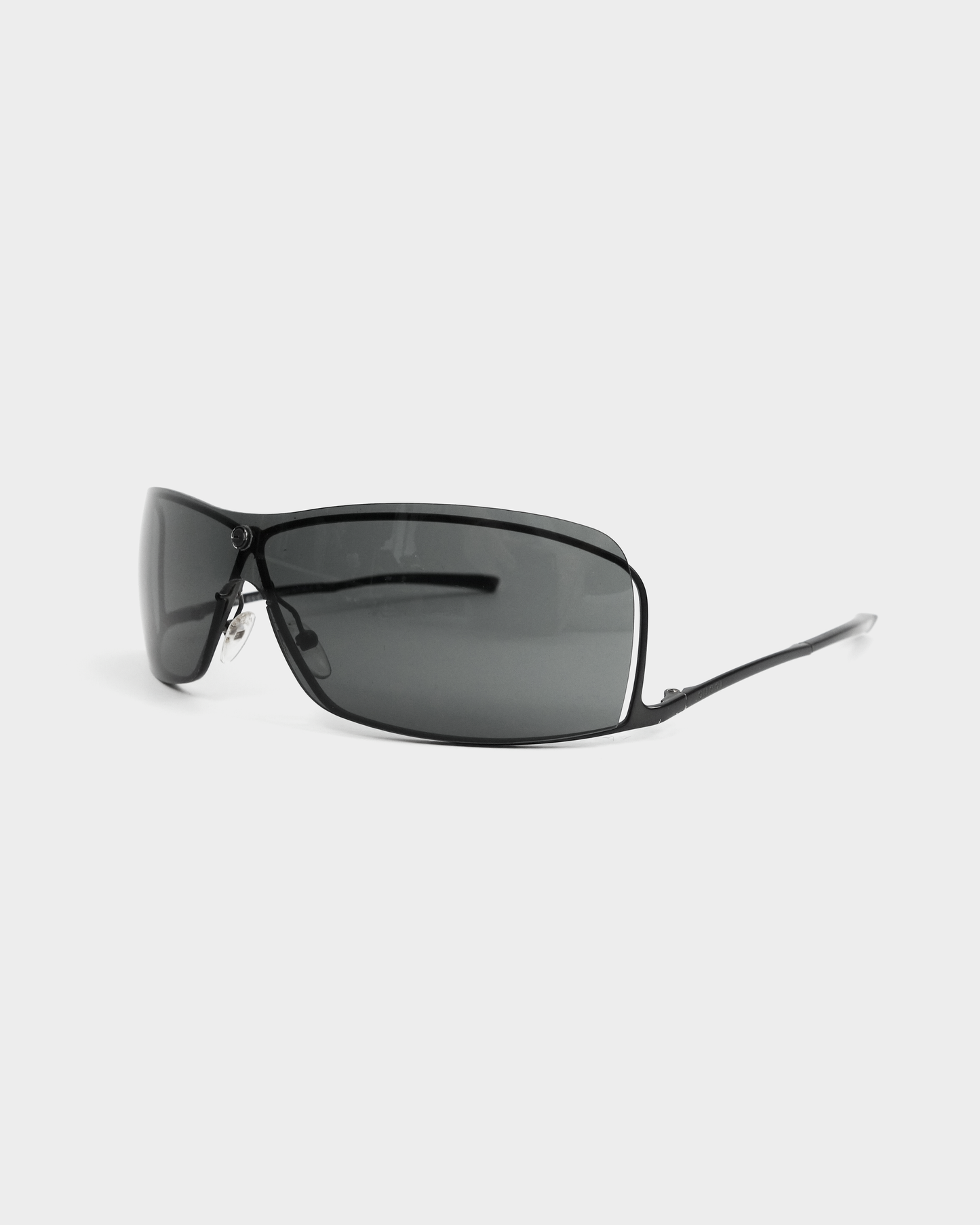 Gucci Black Aluminium Sunglasses 2000's