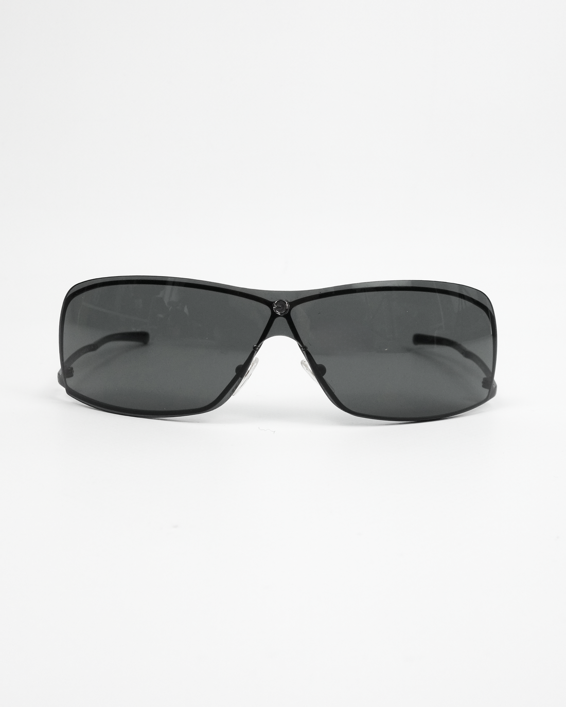 Gucci Black Aluminium Sunglasses 2000's