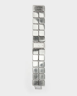 Calvin Klein Swiss Made Squares Metallic Watch 2000's