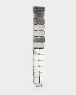 Calvin Klein Swiss Made Squares Metallic Watch 2000's